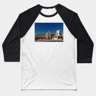 Rua Augusta Arch And Praca do Comercio - 2 © Baseball T-Shirt